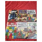 25 cent Towe Action Dynamo Conic Books & more