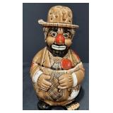 Clown cookie jar
