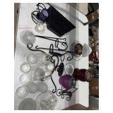 Large amount of candle holders/wall decor