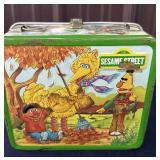 Vintage Sesame Street lunchbox metal