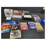 Large amount of games/dominoes