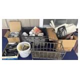 Lightbulbs, old, vacuum magazine holder light