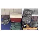 Cooler suitcases, small air compressor