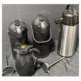 Coffee pot containers
