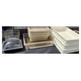 Large amount of catering trays/containers