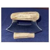Alaska bone handled food chopper
