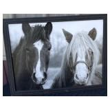 Decorative horse picture