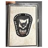 Ohio State patrol playing cards