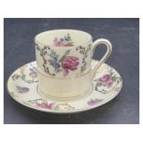 Victoria Czechoslovakia teacup/saucer