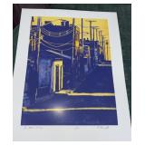 The white garage, limited edition signed by