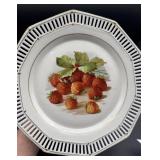 Schumawn Germany, porcelain compote strawberries