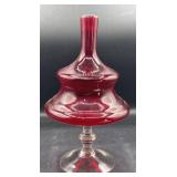 Mid-century art glass 10.5 inch tall italian