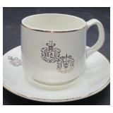 RX medical teacup, and saucer