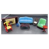 Antique living room, doll furniture