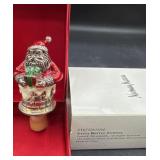 Towle silver Smith, Santa bottle stopper