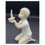 Spain sailboat figurine minor chip on sailboat 6