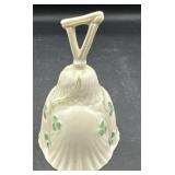 Belleek clover Bell