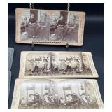 Vintage stereo optic viewer cards