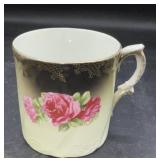 Antique hand-painted coffee mug