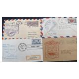 Special 1st Flight covers Stamped envelopes