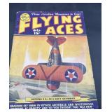 Flying aces, vintage aviator magazine