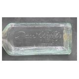 Antique glass medicine bottle