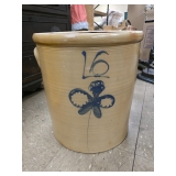 Red Wing Butterfly Crock