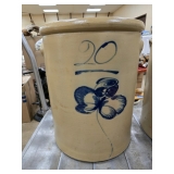 Red Wing Butterfly Crock