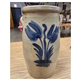 Gunther & Berns Sheboygan Stoneware Churn