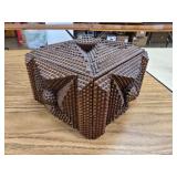 Tramp Art Covered Box