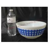 Vintage Pyrex Blue Polka Dot Mixing Bowl #403