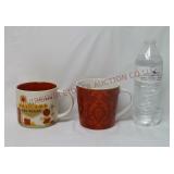Starbucks Mugs / Cups ~ Las Vegas & Red Brocade