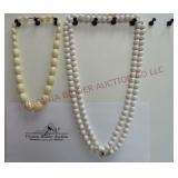 Vintage Trifari & Japan Beaded Necklaces