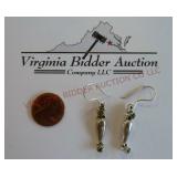 Dangle Earrings ~ Marked 925 ~ Sterling Silver