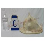 Wooden Buoy & Resin Shell ~ Nautical Decor