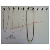Fashion & Costume Necklaces ~ Lot of 4