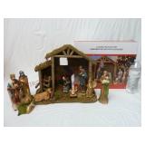 Classic Nativity Set w Box ~ Ashland Home