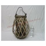 Nautical Decor w Glass Insert ~ Candle Lantern