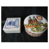 The Abbey & Pump Room & Gniezno Trinket Boxes