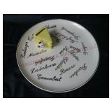 Vintage Cheese Plate with Mouse #799