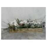 Window Box Style Christmas Floral Arrangement