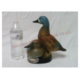 1980 Ducks Unlimited Blue-Winged Teal Decanter