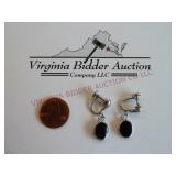 Vintage Dangle Earrings ~ Marked Sterling