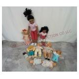 Toy Dolls ~ Lot of 10 ~ Various Brands & Sizes