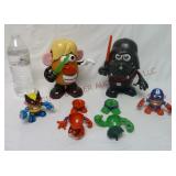 Potato Head Toys / Figures w Superhero Costumes