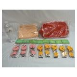 Small Wind Chimes & Make-up Pouches / Bags