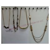 Fashion & Costume Necklaces ~ Lot of 4