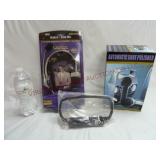 Headset / Boom Mic, Antenna & Auto Shoe Polisher