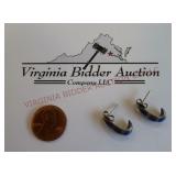 Vintage Earrings ~ Backs Marked STG ~ Sterling