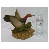 1986 Ducks Unlimited Red Head Jim Beam Decanter